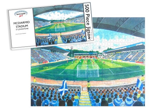 McDiarmid Stadium Fine Art Jigsaw Puzzle - St Johnstone FC McDiarmid Stadium Fine Art Jigsaw Puzzle - St Johnstone FC
